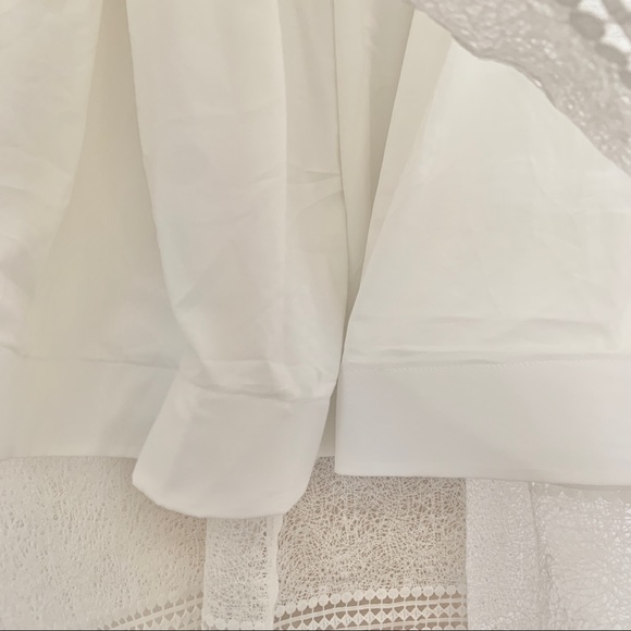 Hailee C White Embroidered Midi Skirt - Picture 6 of 7